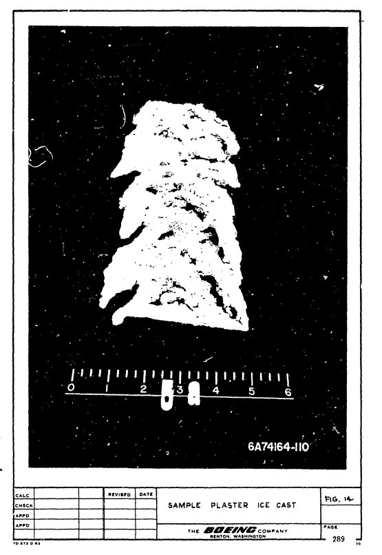 Figure 14. Sample plaster cast.